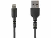 StarTech.com 1m USB-A auf Lightning-Kabel - Hochbelastbare, robuste Aramidfaser...