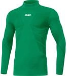 JAKO Kinder Longsleeve Comfort 2.0, Sportgr&uuml;n, XS