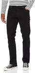 Wrangler Herren Texas Jeans, Black Overdye, 50W / 34L