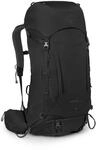 Osprey Kestrel Herren Rucksack, 38L, Black, L/XL