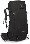 Osprey Kyte Unisex Rucksack, 38L, Black, XS/S