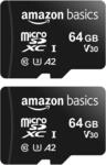 Amazon Basics microSDXC-Speicherkarte mit Adapter in voller Gr&ouml;&szlig;e, A2, U3,