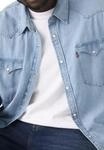 Levi's Herren Big & Tall Classic Western Hemd mit Knopfleiste, Franklin Stone Wash,