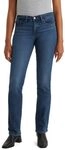 Levi's Damen Jeanshose 314 Shaping mit Stretch-Anteil, Straight Fit, Blau (Lapis