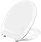 Cornat WC-Sitz "Camero" - Klassisch wei&szlig;er Look - Pflegeleichter Duroplast -