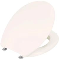 Cornat WC-Sitz "Cetina" - Schlichter Look in pergamon - Pflegeleichter Duroplast -