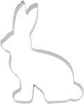 Birkmann, Ausstechform XXL I Hase, 14 cm, Edelstahl, hochwertige Qualit&auml;t, 199606