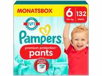 Pampers Baby Windeln Pants Größe 6 (15kg+) Premium Protection, Extra Large mit
