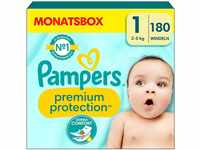 Pampers Baby Windeln Größe 1 (2-5kg) Premium Protection, Newborn,...