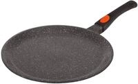 Kamberg 0008052 &ndash; Cr&ecirc;pepfanne 32 cm &ndash; Abnehmbarer Griff &ndash; Aluminiumguss &ndash;