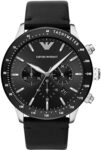 Emporio Armani Uhr f&uuml;r Herren, QuarzChronographenwerk, 43mm MultiEdelstahlgeh&auml;use