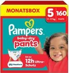 Pampers Baby-Dry Pants Gr&ouml;&szlig;e 5, 160 St&uuml;ck, 11kg-17kg, 360&deg; auslaufsichere