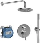 Ideal Standard BD193AA Ceraline Armaturen-Paket Komplett-Set, Waschtischarmatur