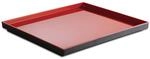 APS 15458 GN 1/4 Tablett "ASIA PLUS", 26,5 x 16,2 cm, H&ouml;he 3 cm, Melamin, schwarz