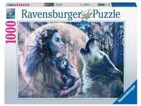 Ravensburger Puzzle 17390 Die Magie des Mondlichts - 1000 Teile Puzzle für