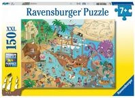 Ravensburger Kinderpuzzle - 13349 Die Piratenbucht - 150 Teile Puzzle f&uuml;r...