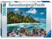 Ravensburger Puzzle 17441 Ein Tauchgang auf den Malediven - 2000 Teile Puzzle...
