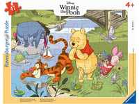 Ravensburger Kinderpuzzle 05671 - Mit Winnie Puuh die Natur entdecken - 47 Teile