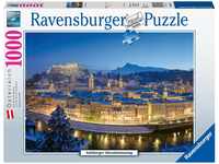 Ravensburger Puzzle 89362 89362-Salzburger Abendstimmung-1000 Teile Puzzle für
