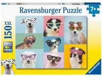 Ravensburger Kinderpuzzle - Witzige Hunde - 150 Teile Puzzle für Kinder ab 7...