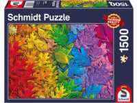 Schmidt Spiele 58993 Bunter Blätterwald, 1500 Teile Puzzle