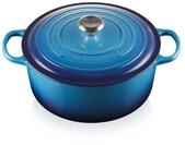 Le Creuset Signature Gusseisen-Br&auml;ter mit Deckel, &Oslash; 28 cm, Rund, F&uuml;r alle