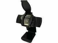 Verbatim Webcam mit Mikrofon, externe Kamera für Computer oder Laptop mit Full...