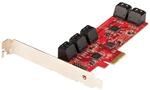 StarTech.com PCIe SATA Controller Karte - 10 Port SATA 3 Erweiterungskarte/Kontroller