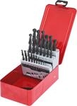 KS Tools 330.1613 HSS-R Spiralbohrer-Satz, Stahlblechkassette, 25-tlg., 1-13mm