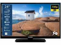 TELEFUNKEN XH24SN550MV 24 Zoll Fernseher/Smart TV (HD Ready, HDR, Triple-Tuner,...