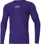JAKO Kinder Longsleeve Comfort 2.0, Lila, XS