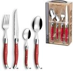 LOU LAGUIOLE TRADITION Steakmesser Besteck Set 24-teilig | Steakbesteck mit Tradition