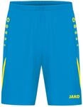 JAKO Damen Sporthose Challenge, Jako-Blau/Neongelb, 42-44