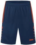JAKO Kinder Sporthose Allround, Navy/Flame, 140