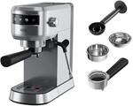 AEG EC6-1-6ST Espresso Siebtr&auml;germaschine/schmales Design/Thermoblock...