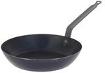 De Buyer Coupe Lyonnaise Bratpfanne Blau Metall, schwarz, Diam&egrave;tre 30