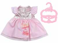 Baby Annabell Little Sweet Puppenkleid Prinzessin mit Glitzer und Tüll, für...