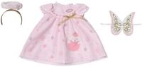 Baby Annabell Weihnachtskleid, Puppenkleid mit Fl&uuml;geln und Haareif, f&uuml;r...