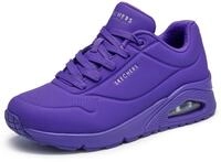 Skechers Damen Uno Night Shades Sneaker, violett, 38 EU