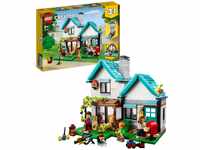 LEGO Creator 3in1 Gemütliches Haus Set, Modellbausatz mit 3 verschiedenen...