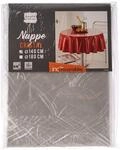 douceur d'Int&eacute;rieur Decorline Runde Tischdecke (0) 140 Uni Transparent Kristall