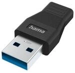 Hama USB C Adapter, USB A Stecker auf Buchse (Zum Verbinden von PC, Laptop, MacBook,