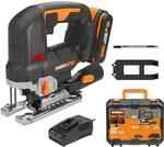 WORX Nitro WX542 Akku-Pendelhub-Stichs&auml;ge 20V - B&uuml;rstenloser Motor - Profi