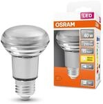 Osram LED Star R63 LED Lampe f&uuml;r E27 Sockel, Reflektor-Lampe, Glas-Design, 210