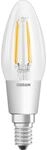 OSRAM STAR+ Dimmbare Filament LED Lampe mit E14 Sockel, Warmweiss (2200K bis...