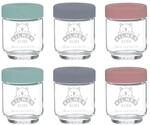Kilner Babygl&auml;ser Set 6tlg.190 ml, 6 Babybrei Beh&auml;lter zum Aufbewahren, Einfrieren