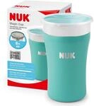 NUK Magic Cup Trinklernbecher aus Edelstahl | H&auml;lt l&auml;nger warm oder kalt | 8+