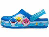 Crocs Unisex Kinder FL Baby Shark Band Clog T, Helles Kobaltblau, 5 UK Child