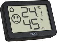 TFA Dostmann Mini Thermo-Hygrometer digital, 30.5055.01, Innentemperatur und