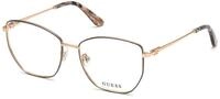 Guess Women's 0 Sunglasses, Black/Other, 55
